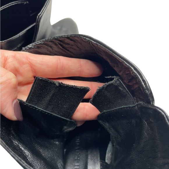 Jenni Kayne | Slip-on Boot in Black Croc-Embossed Leather 38.5 - Picture 9 of 11